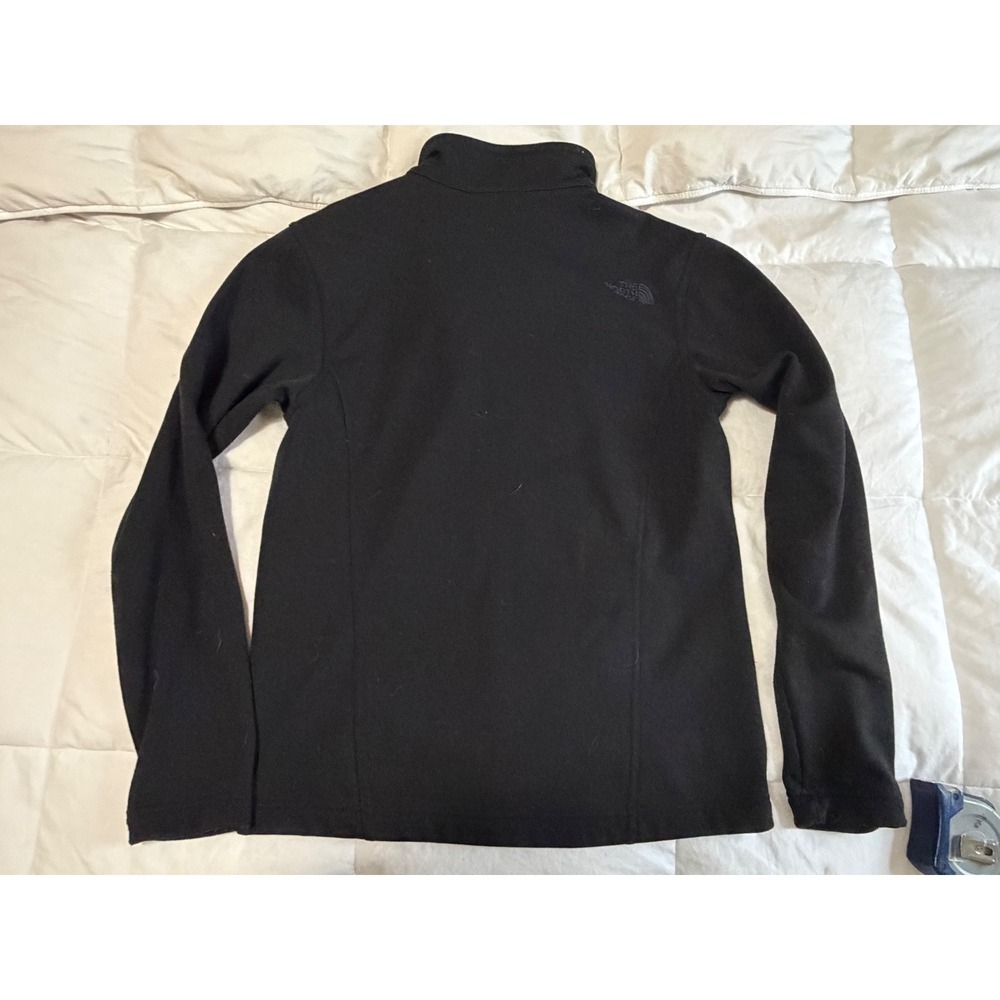 The North Face Mens Black Full Zip Fleece Jacket Small S P Outdoor Layering - Picture 10 of 11